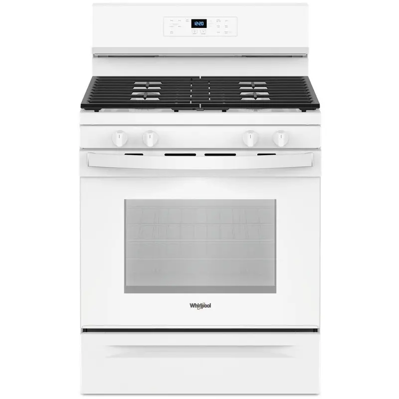 Whirlpool 30" Freestanding Gas Range – Wfgs3530Rw 1