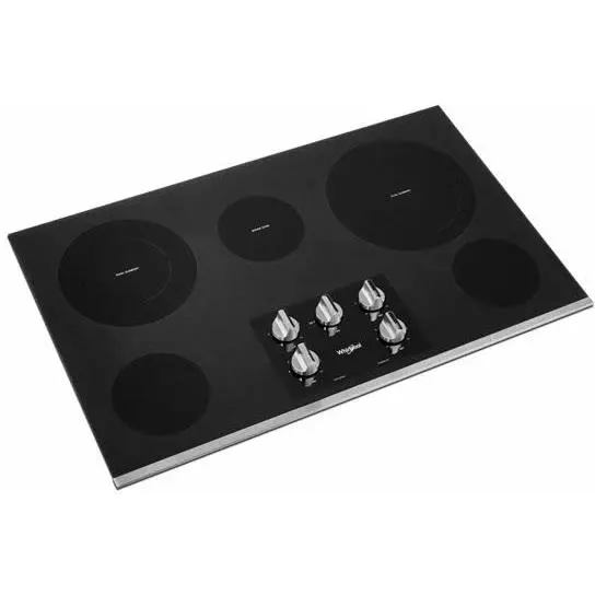 Whirlpool 36-Inch Built-In Electric Cooktop – Smooth Surface Design 1