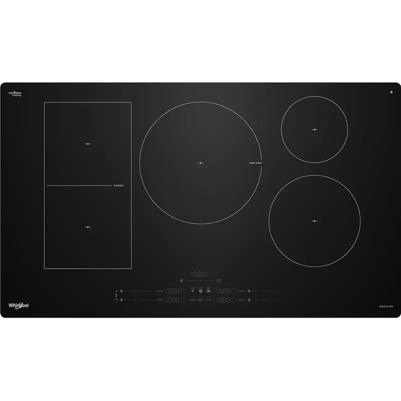 Whirlpool 36-Inch Smart Induction Cooktop – Black (Wcit7536Sb) 1