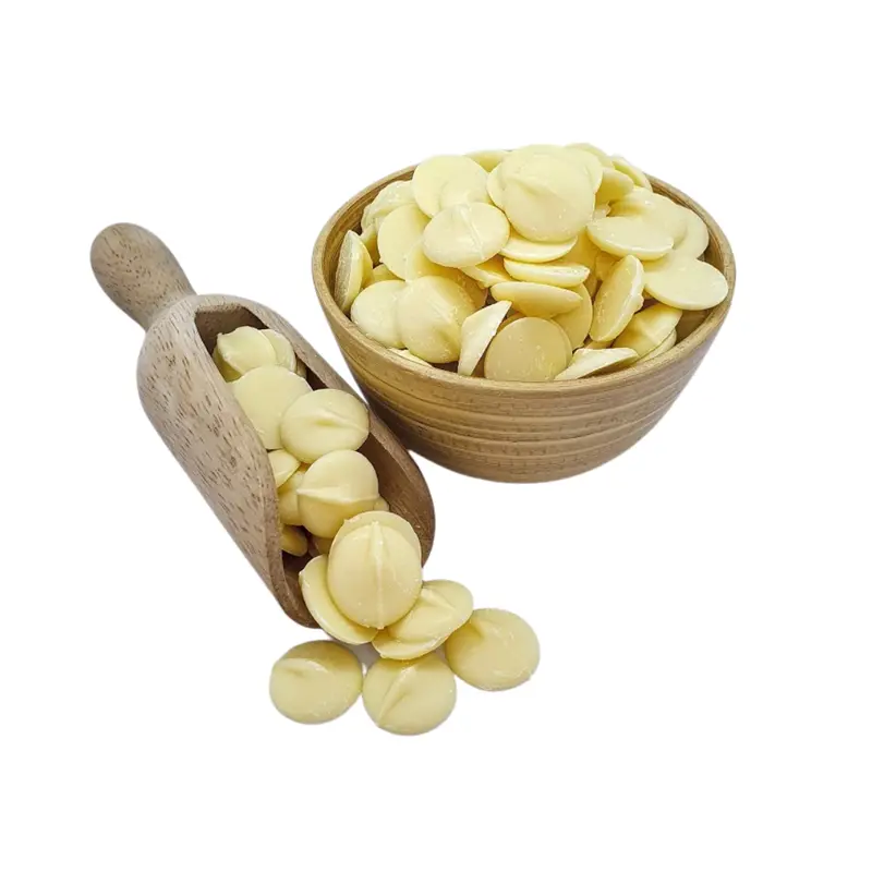 White Compound Chocolate Buttons 1