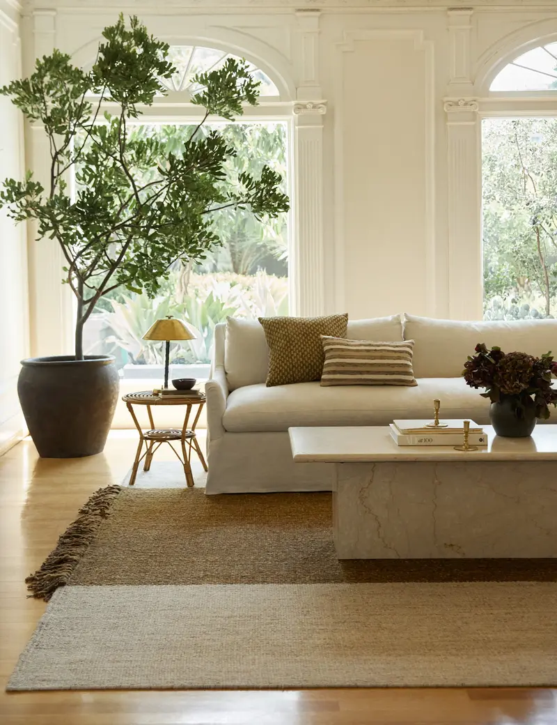 Wilcox Textured Handwoven Wool Rug By Jake Arnold 1