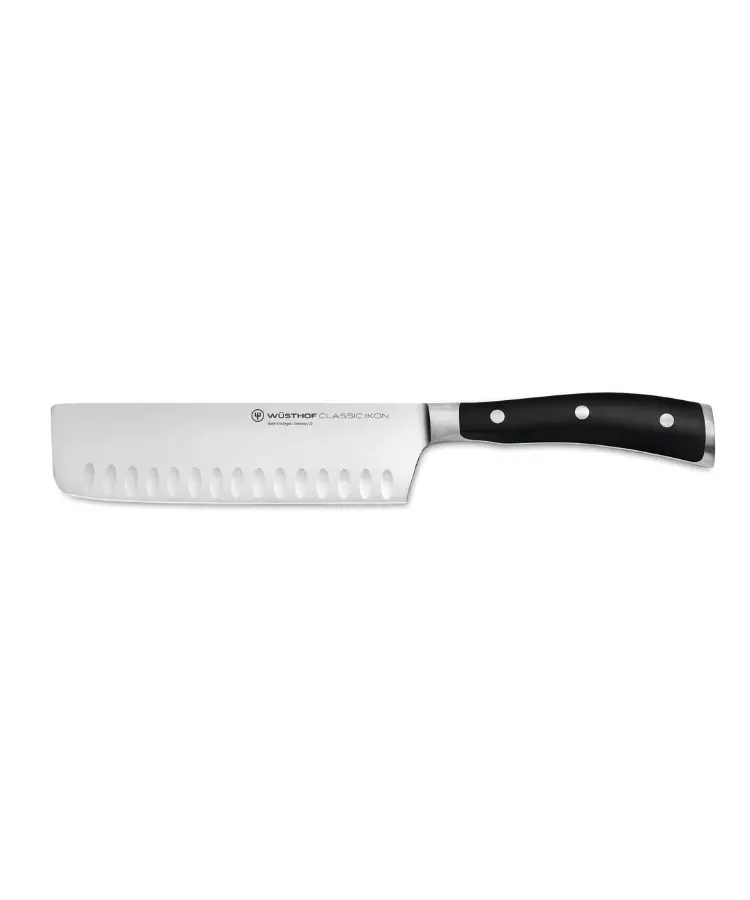 Wüsthof Classic Ikon 7 Inch Hollow-Edge Nakiri Knife 1
