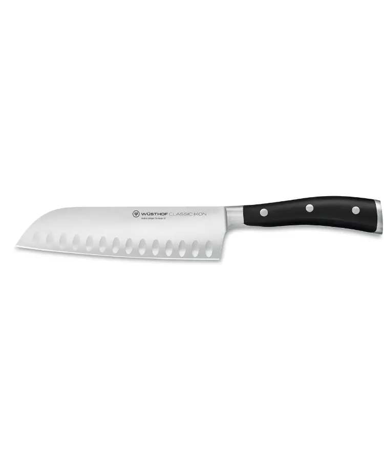 Wüsthof Classic Ikon 7-Inch Hollow-Edge Santoku Knife 1