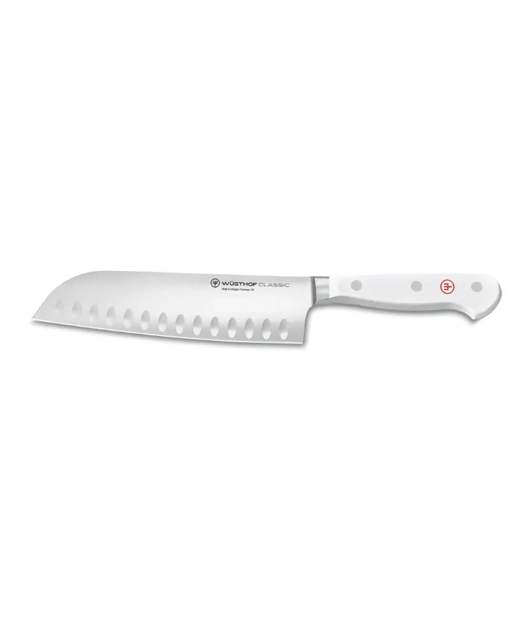 Wüsthof Classic White 7-Inch Santoku Knife 1