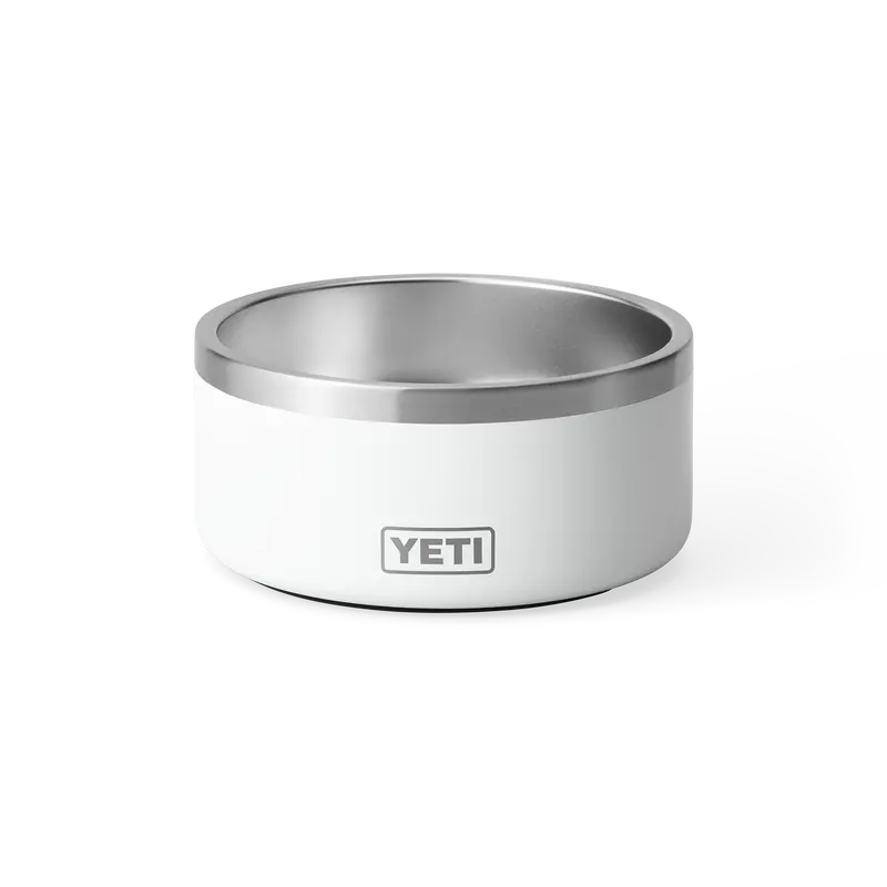 Yeti Boomer 4 Dog Bowl In Matte White 1