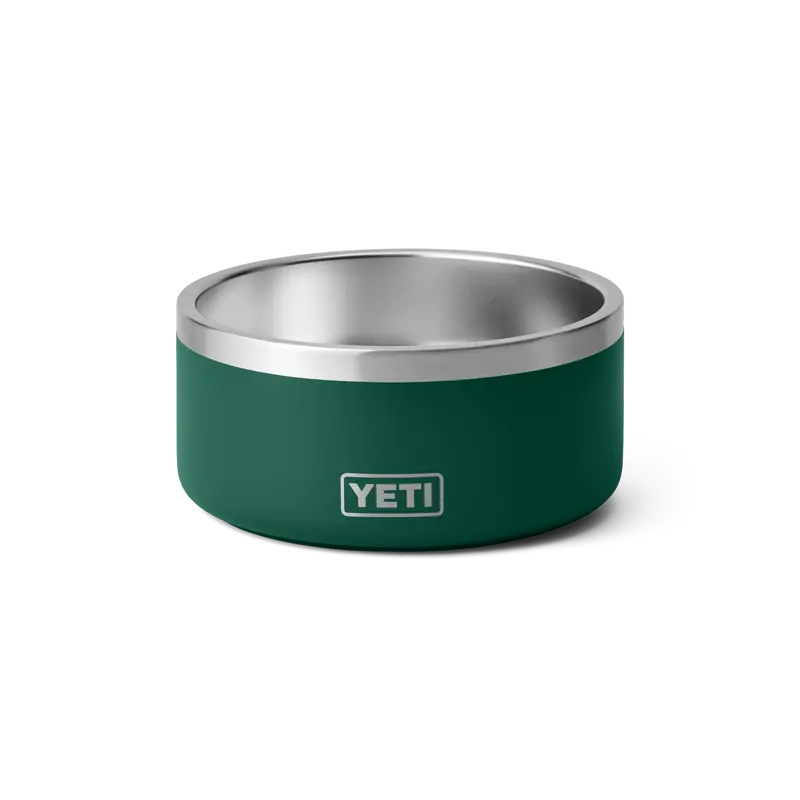 Yeti Boomer 4 Dual-Compartment Dog Bowl – Black Forest Green 1