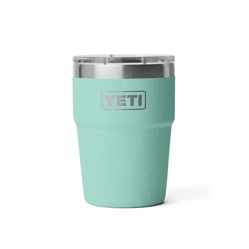 Yeti Rambler 16 Oz Stackable Tumbler – Sea Stone 1
