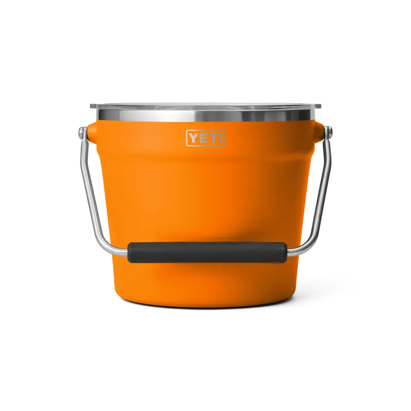 Yeti Rambler Beverage Bucket – King Crab Orange 1