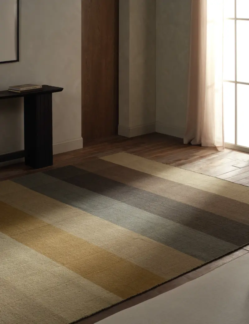 Zealand Handwoven Wool Rug – Natural Fiber Floor Covering 1