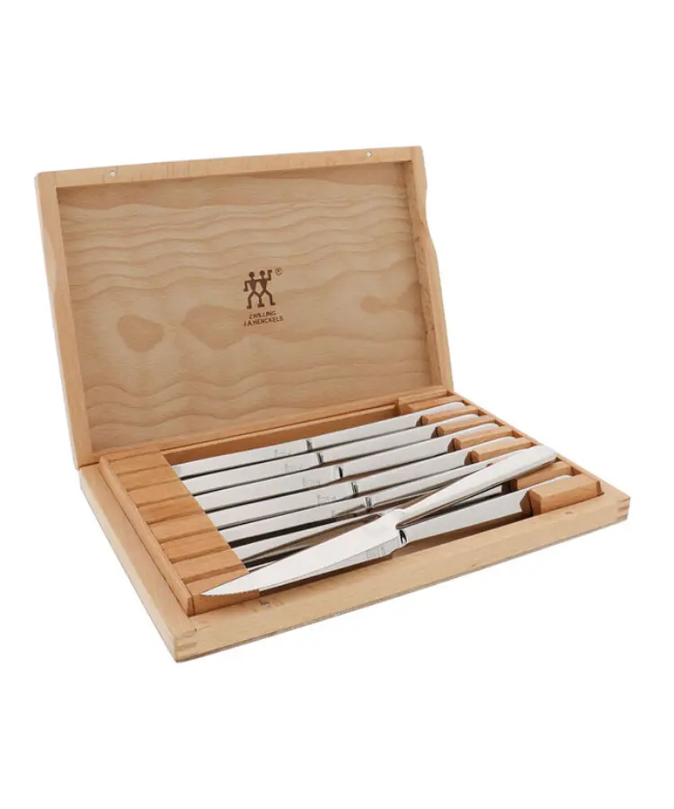 Zwilling Contemporary 8-Piece Steak Knife Set With Storage Case 1